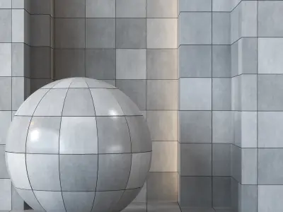 Rustic Tile Texture 4K - 5 Color  Texture