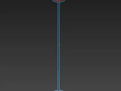 FLOAT floor lamp with base 3D model