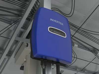 Solar Energy System 3D model