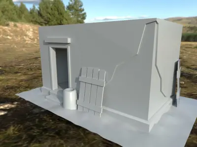 3Ds Max Model Free low-poly 3D model