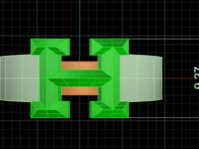 Jewelry ring 463 3D print model