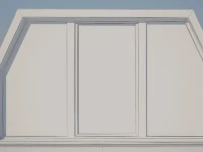 Window 3 outer 3D model