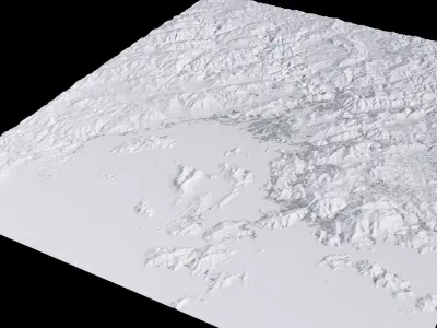 Hiroshima Japan City Landscape 3D Model 3D model