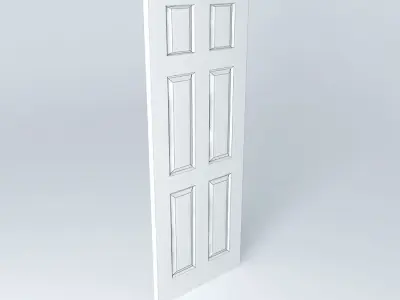 Closet Door Free 3D model