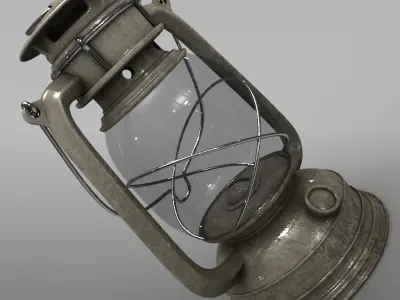 3D Models Oil Lantern 3D model