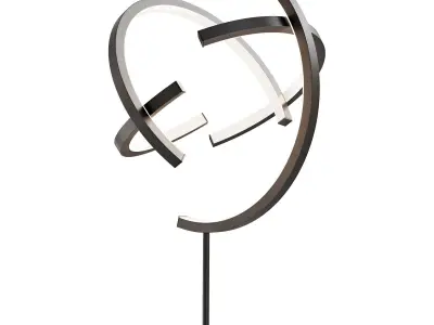 roche bobois atom floor lamp 3D model