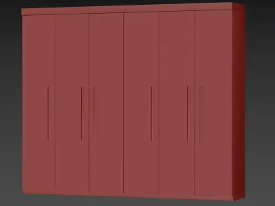 Elio Modern Wardrobe VR1  3D model