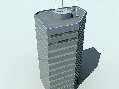 Architectural Building 54 3D model