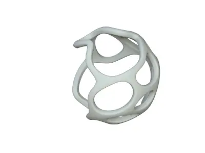 SciFi Cube Object No 38519 Low Poly Shape Texture