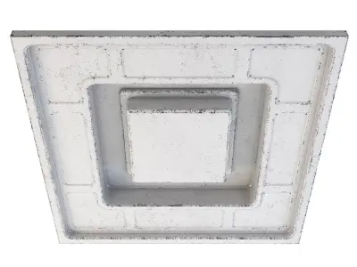 Futuristic Apartment Ceiling 3D model