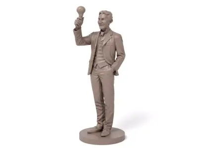 Nikola Tesla 3D print model