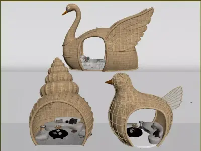 Creative Leisure Furniture 3D model