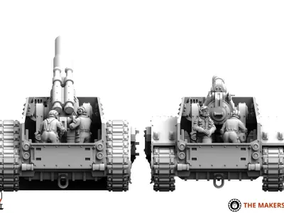 Universal Guard - Artillery Tank 3D print model