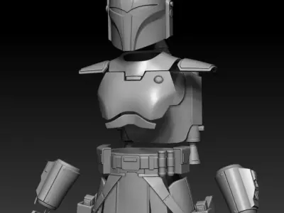 Ursa Wren One12 Scale Figure custom 3D print STL Files 3D print model
