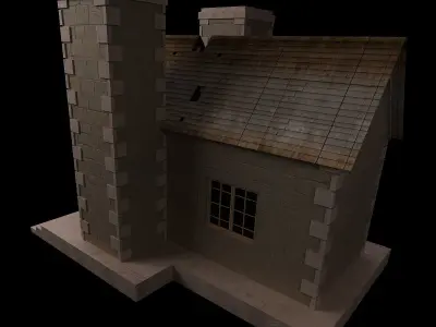 House castle 3D model