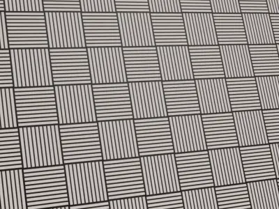 Stylized White Painted Basket Weave Wood PBR Texture