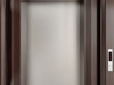 Elevator Design Low-poly 3D model