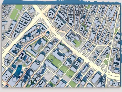 Cathedral of Our Lady of the Angels Los Angesles United States 3D model