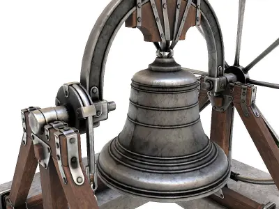 Bell model metal 3D model