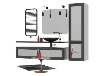 washbasin classic 3D model