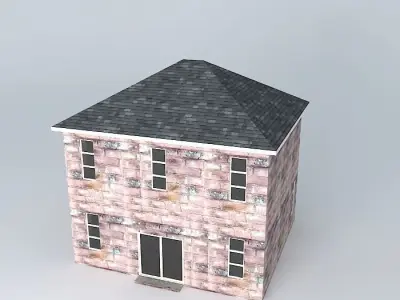 Small Bungalow Free 3D model