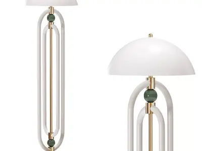 Welles Floor Lamp by Mezzo Collection 3D model