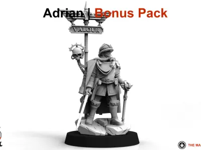 Valour Korps - Marshal Karl 3D print model