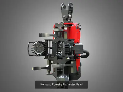 Forestry Harvester Heads - 3 in 1 Package