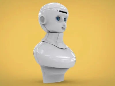 Robot concept 3D model