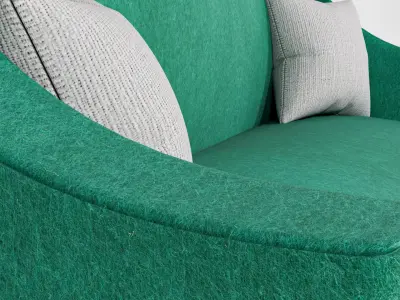soft sofa 3D model
