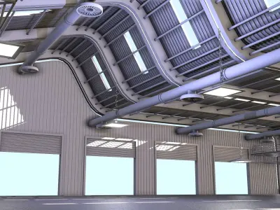 Warehouse 2020 01 3D model