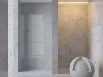 Marble wall 171 3D model