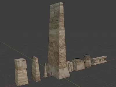 The Lost Temple 3D model