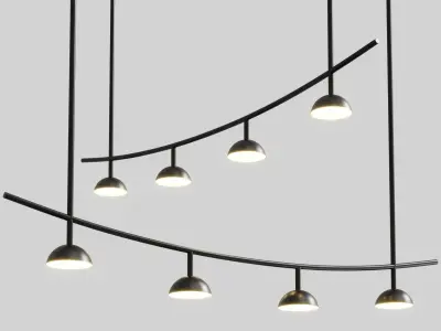 Tana AROMAS Pendant Light Low-poly 3D model