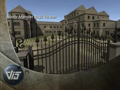Horror Mansion Basic Version 3D model