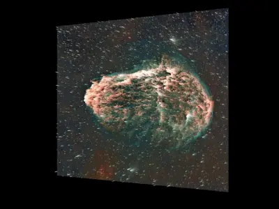 Crescent Nebula 3D model