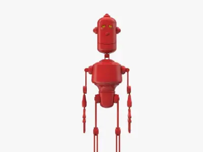 Phlegmatic robot 3D model