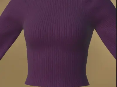 Sweater as a Top  Texture