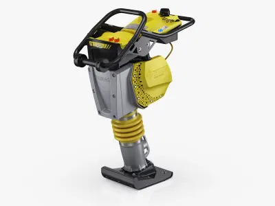 Tamper Bomag BT 65 3D model