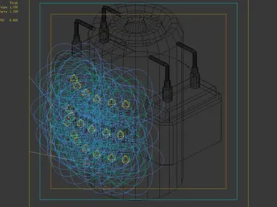 Satellite City Objects 03 3D model