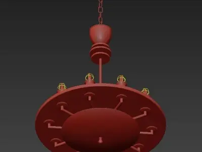 Bainbridge Chandelier 3D model