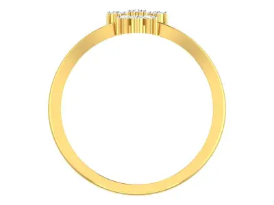 Women Ring Render 3dm STL OBJ FBX Details 3D print model 32