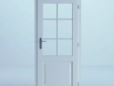 White Door 39 3D model