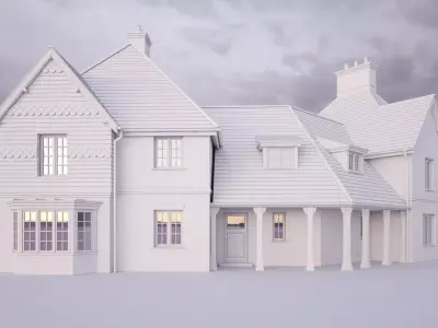 British House Bosc Apartment 2 3D model