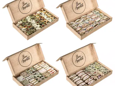 street food 3D model