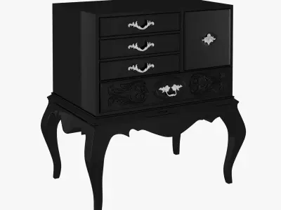 Boca Do Lobo Brooklyn Mini Bar 3D model