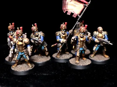 Primus Scion - Command Squad 3D print model