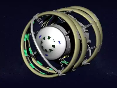 Starship Pegasus 3D model