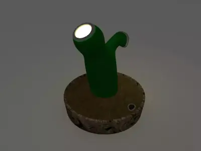 cactus lamp Free 3D model