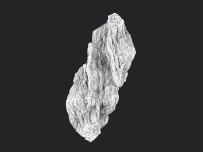 Rock 7-7 Low-poly 3D model purchase